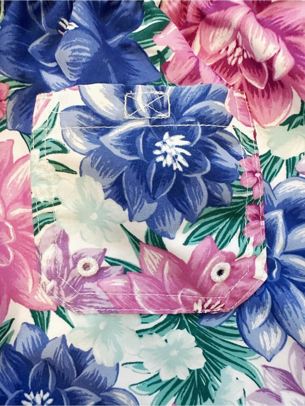 Janie and Jack | Floral Print Swim Short (5)